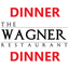 Wagner DINNER MENU Logo